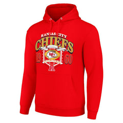 Kansas City Chiefs Starter 80s Retro Pullover Hoodie - Red - NFL
