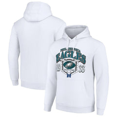 Philadelphia Eagles Starter 80s Retro Pullover Hoodie - White - NFL