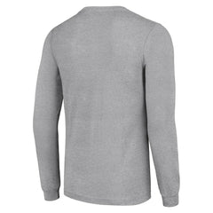 Pittsburgh Steelers Starter Retro Long Sleeve Graphic T-Shirt - Heather Gray - NFL