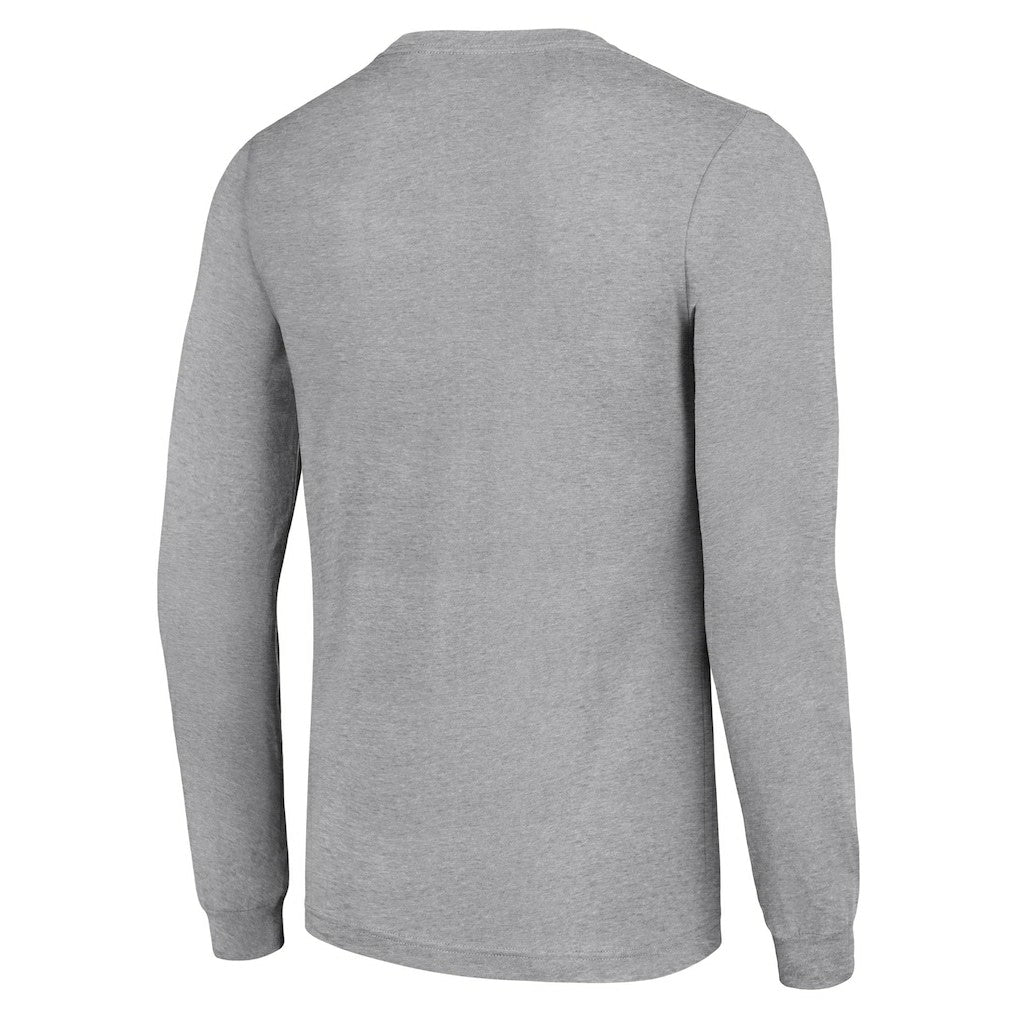 Green Bay Packers Starter Retro Long Sleeve Graphic T-Shirt - Heather Gray - NFL