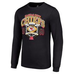 Kansas City Chiefs Starter Retro Long Sleeve Graphic T-Shirt - Black - NFL