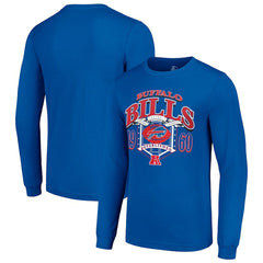 Buffalo Bills Starter Retro Long Sleeve Graphic T-Shirt - Royal - NFL