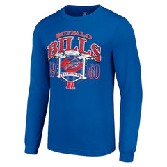 Buffalo Bills Starter Retro Long Sleeve Graphic T-Shirt - Royal - NFL