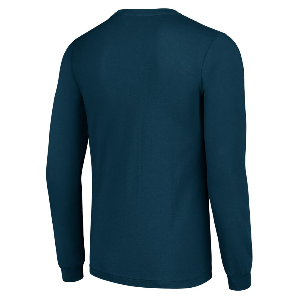 Dallas Cowboys Starter Retro Long Sleeve Graphic T-Shirt - Navy - NFL