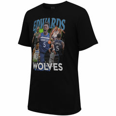 Anthony Edwards Minnesota Timberwolves Stadium Essentials Unisex Player Crossroads T-Shirt Black