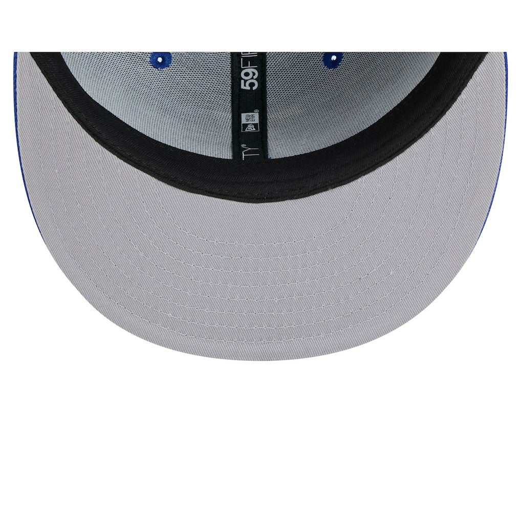 New Era Philadelphia 76ers 2024/25 City Edition Alternate 59FIFTY Fitted Hat Royal