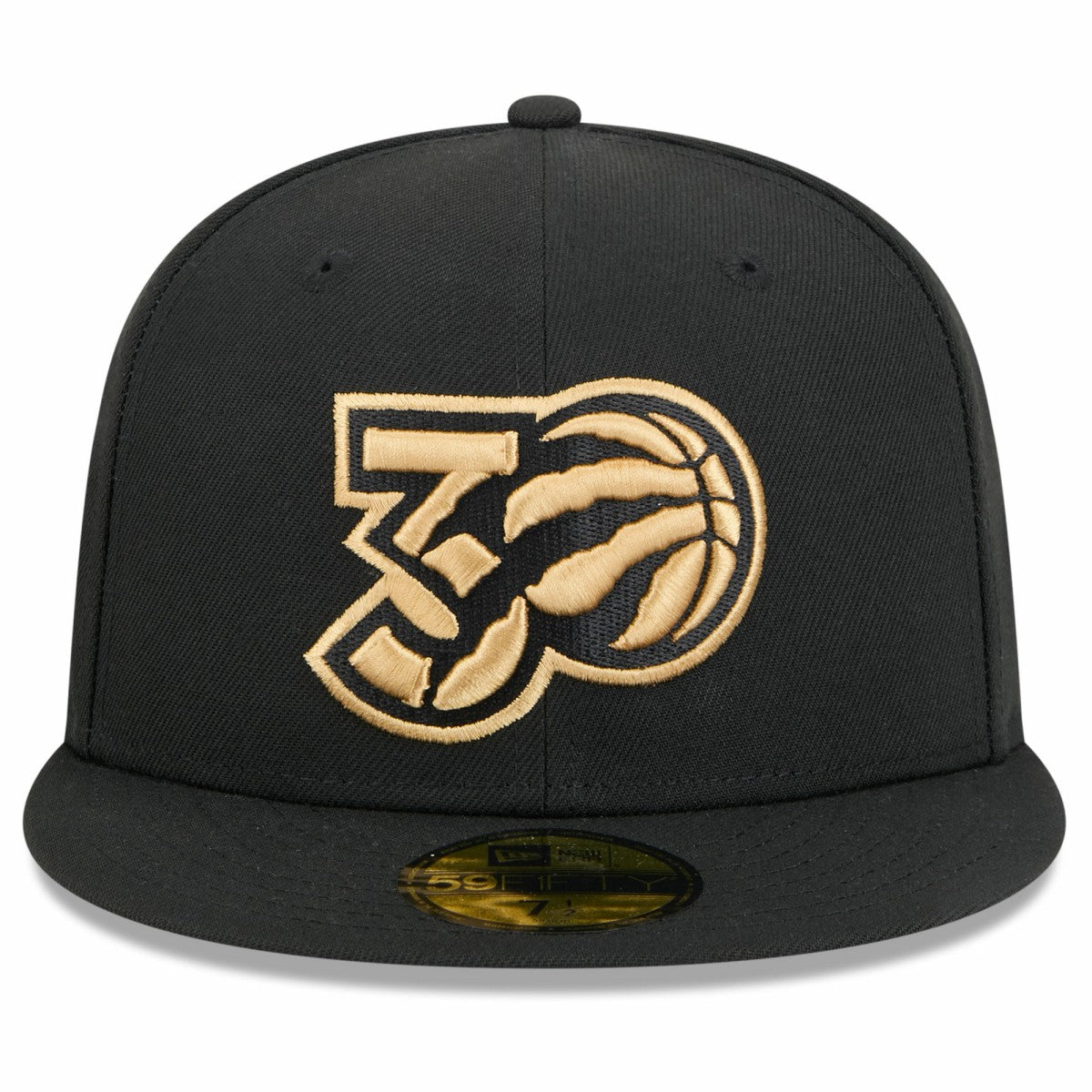 New Era Toronto Raptors 2024/25 City Edition Alternate 59FIFTY Fitted Hat Black