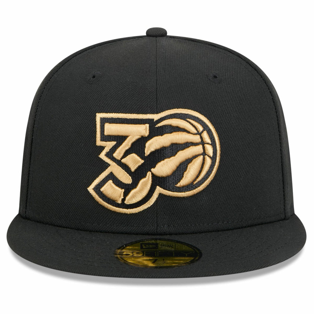 New Era Toronto Raptors 2024/25 City Edition Alternate 59FIFTY Fitted Hat Black