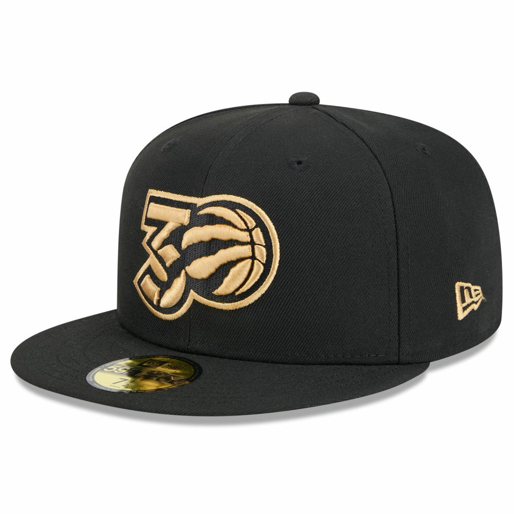 New Era Toronto Raptors 2024/25 City Edition Alternate 59FIFTY Fitted Hat Black