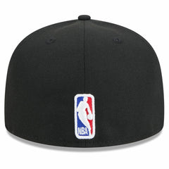 New Era Toronto Raptors 2024/25 City Edition Alternate 59FIFTY Fitted Hat Black