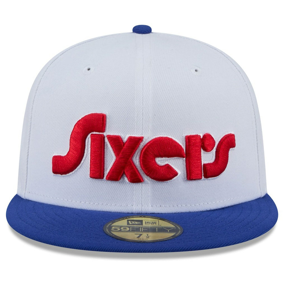 New Era Philadelphia 76ers 2024/25 City Edition 59FIFTY Fitted Hat White