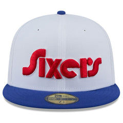 New Era Philadelphia 76ers 2024/25 City Edition 59FIFTY Fitted Hat White