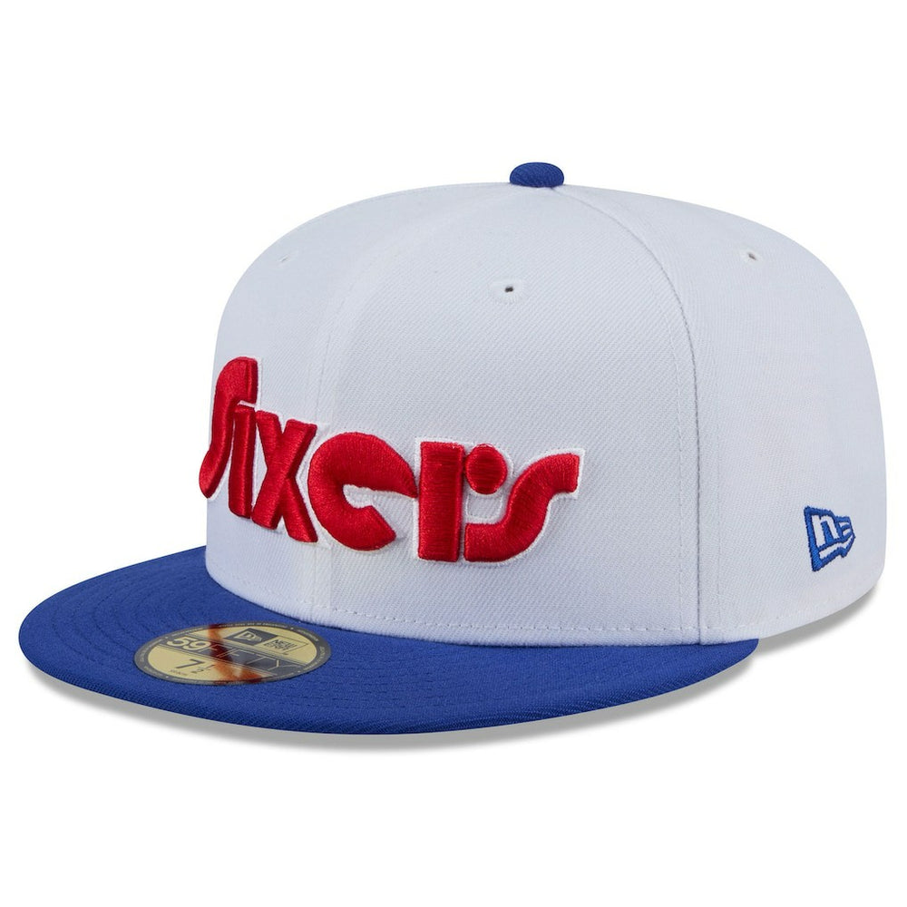 New Era Philadelphia 76ers 2024/25 City Edition 59FIFTY Fitted Hat White