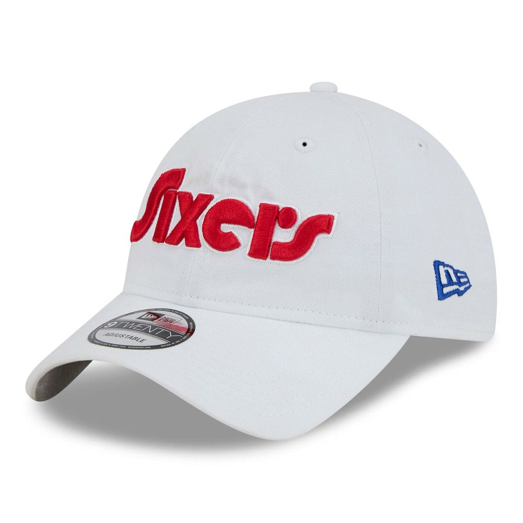 New Era Philadelphia 76ers 2024/25 City Edition 9TWENTY Adjustable Hat White