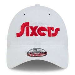 New Era Philadelphia 76ers 2024/25 City Edition 9TWENTY Adjustable Hat White