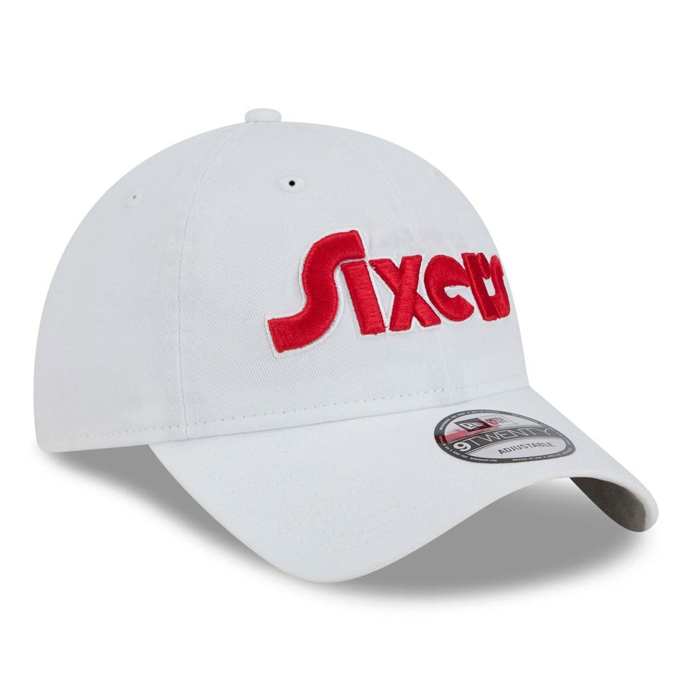 New Era Philadelphia 76ers 2024/25 City Edition 9TWENTY Adjustable Hat White