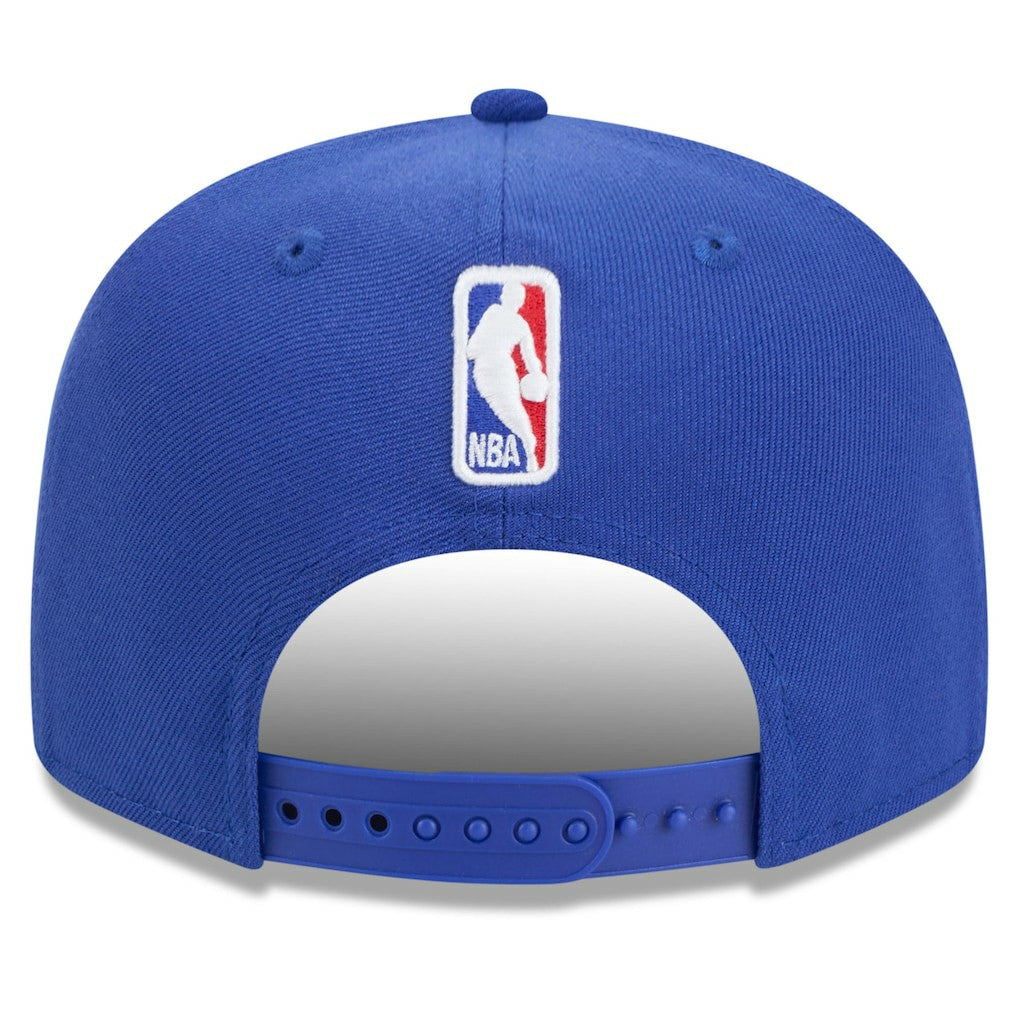 New Era Philadelphia 76ers 2024/25 City Edition Alternate 9FIFTY Snapback Hat Royal