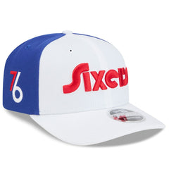 New Era Philadelphia 76ers 2024/25 City Edition 9SEVENTY Stretch-Snap Hat White