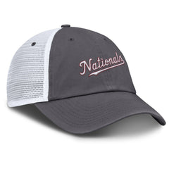 Washington Nationals Nike Wordmark Club Adjustable Trucker Hat Near Me