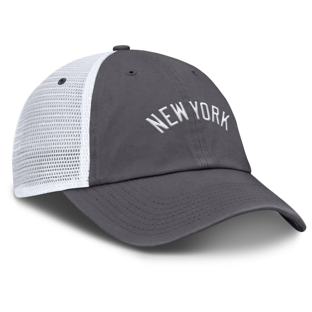 New York Yankees Nike Wordmark Club Adjustable Trucker Hat Near Me