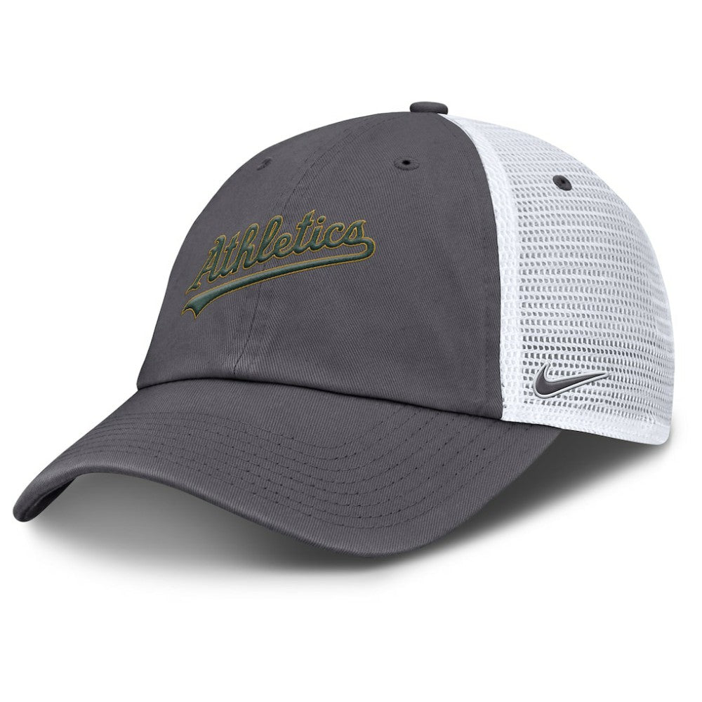 Athletics Nike Wordmark Club Adjustable Trucker Hat Sale