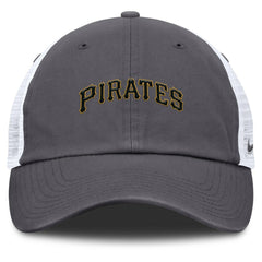 Pittsburgh Pirates Nike Wordmark Club Adjustable Trucker Hat Near Me