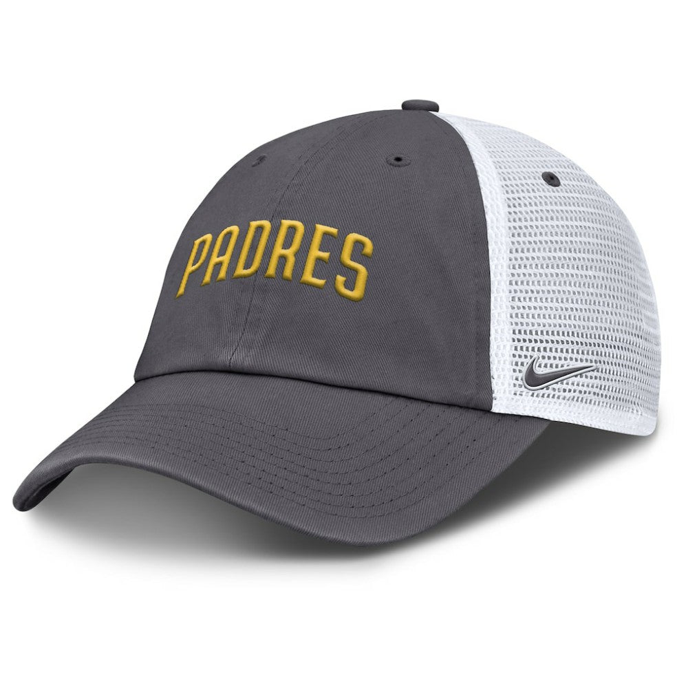 San Diego Padres Nike Wordmark Club Adjustable Trucker Hat Online
