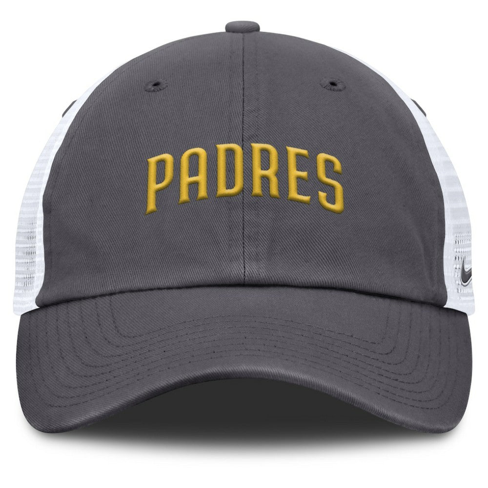 San Diego Padres Nike Wordmark Club Adjustable Trucker Hat Online