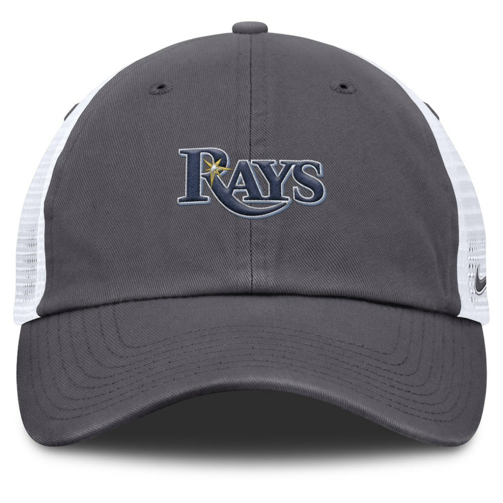 Tampa Bay Rays Nike Wordmark Club Adjustable Trucker Hat Near Me