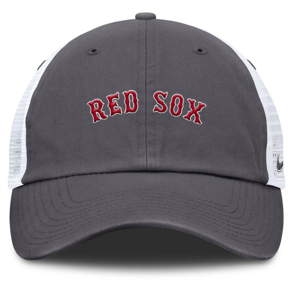 Boston Red Sox Nike Wordmark Club Adjustable Trucker Hat Outlet
