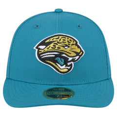 Jacksonville Jaguars New Era Throwback Logo Omaha Low Profile 59FIFTY Fitted Hat - Teal - NFL