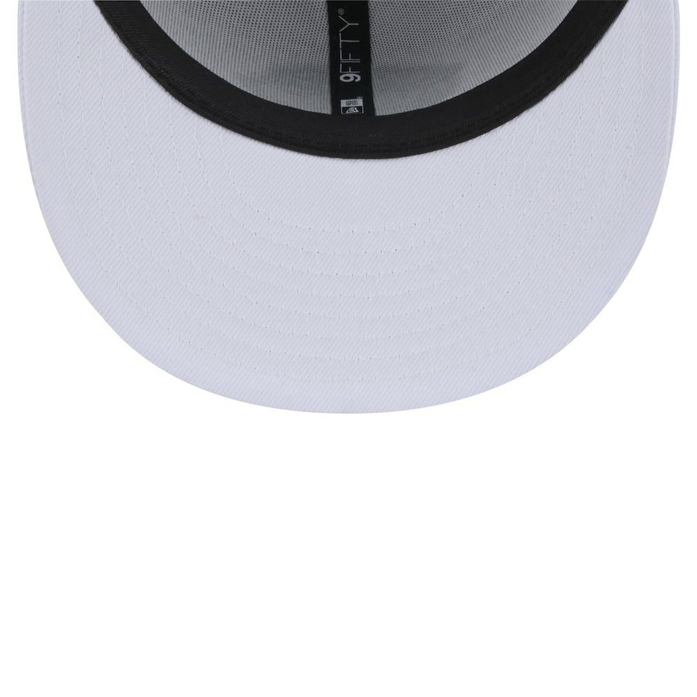 Jacksonville Jaguars New Era Throwback Logo Standard 9FIFTY Snapback Hat - White - NFL