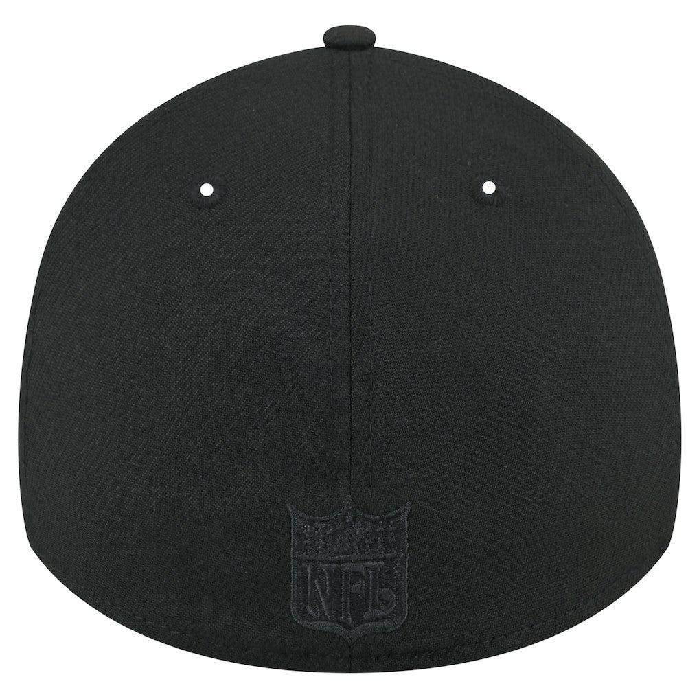 Jacksonville Jaguars New Era Throwback 39THIRTY Flex Hat - Black - NFL