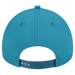 Jacksonville Jaguars New Era Throwback Logo Standard A-Frame 9FORTY Adjustable Hat - Teal - NFL