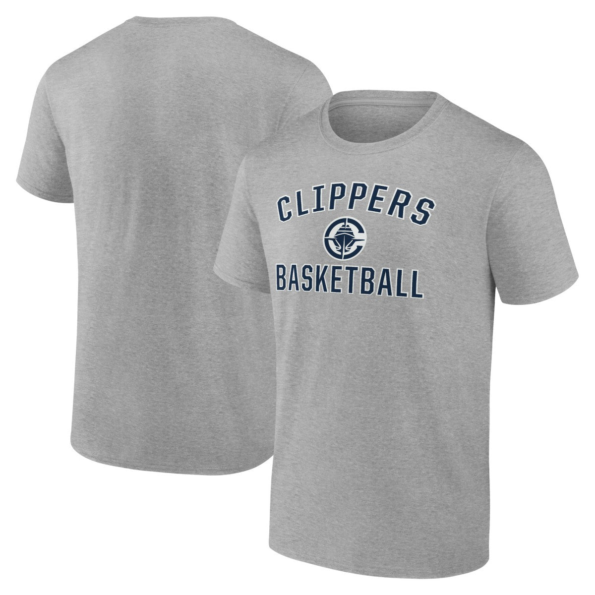LA Clippers Victory Arch T-Shirt Heather Gray