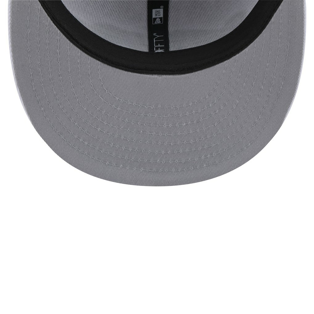Jacksonville Jaguars New Era Throwback Crawl Omaha 59FIFTY Fitted Hat - White - NFL