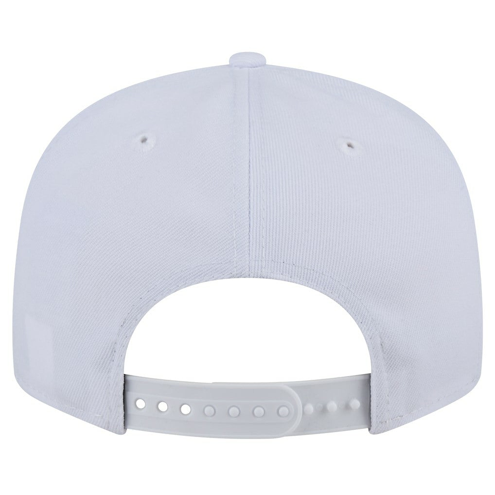 Jacksonville Jaguars New Era Throwback Crawl Standard 9FIFTY Snapback Hat - White - NFL