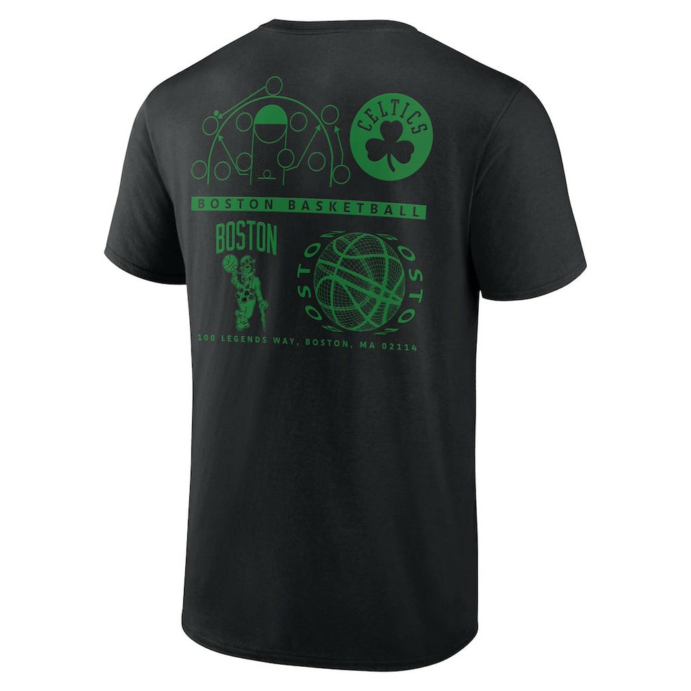 Boston Celtics Street Collective T-Shirt Black