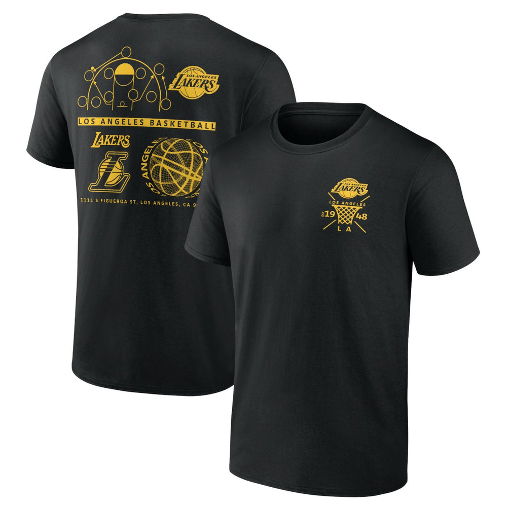 Los Angeles Lakers Street Collective T-Shirt Black