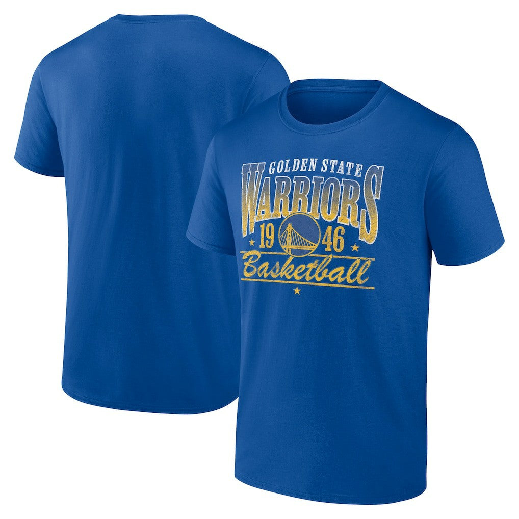 Golden State Warriors Give And Go Play T-Shirt Royal