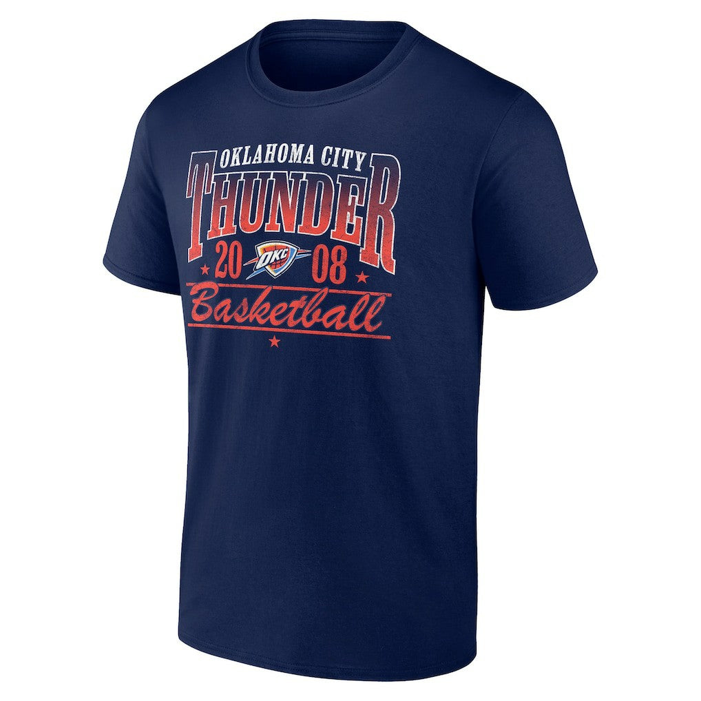 Oklahoma City Thunder Give And Go Play T-Shirt Navy