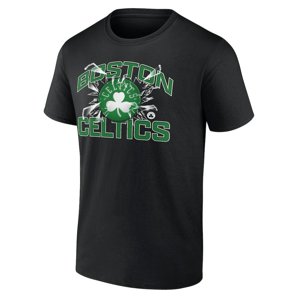 Boston Celtics Shattered T-Shirt Black