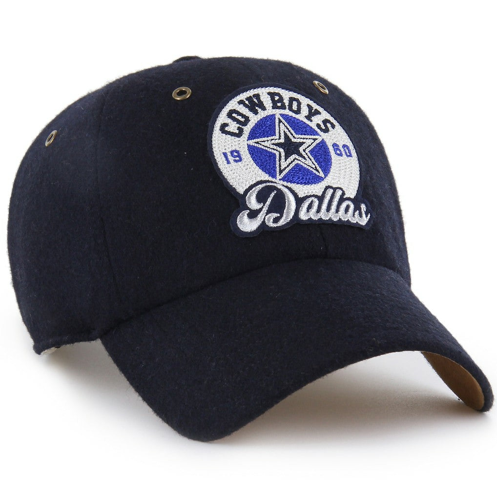 Dallas Cowboys Stoney Clover Lane x '47 Unisex Field Goal Clean Up Adjustable Hat - Navy - 47 brand