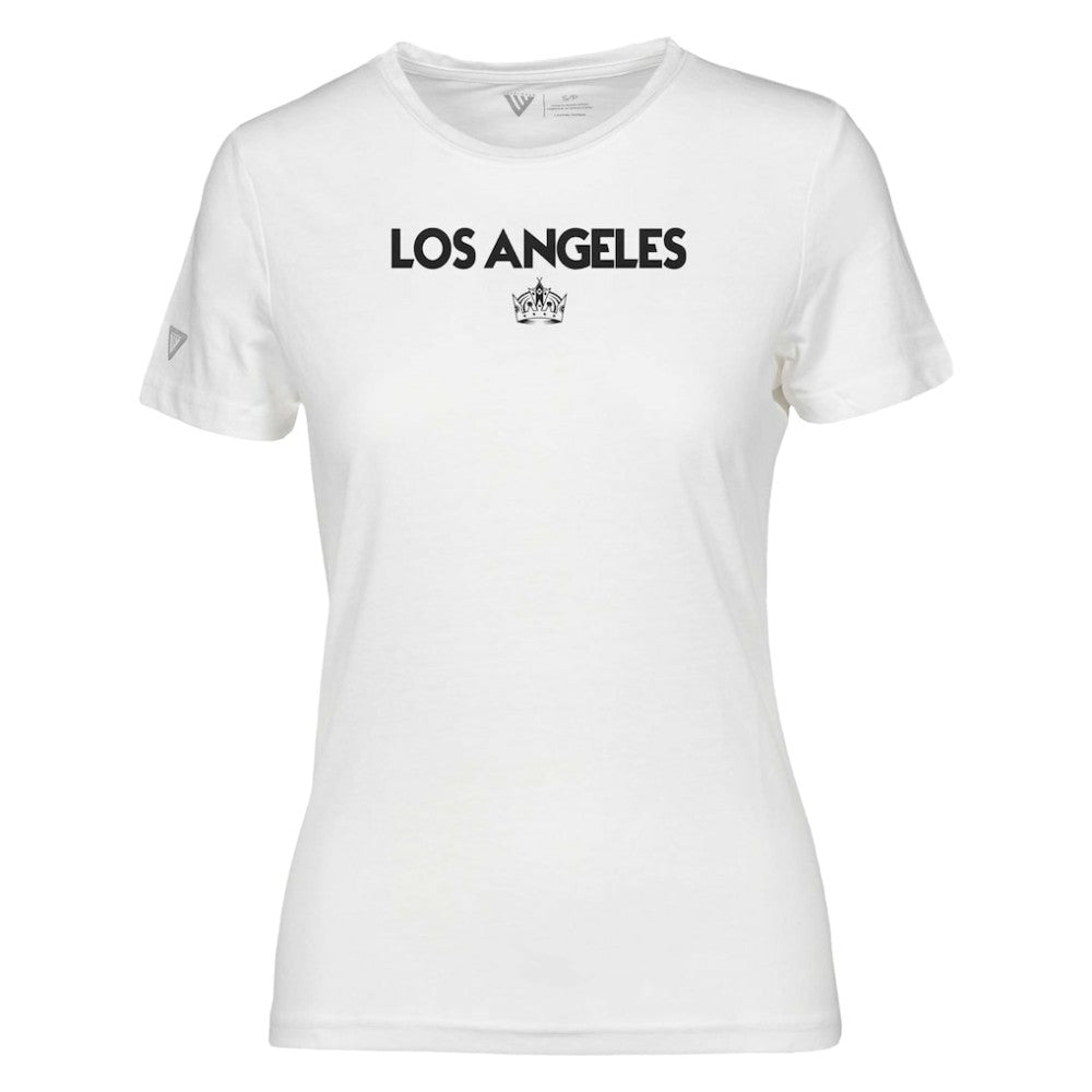 Los Angeles Kings Levelwear Women's Maddox City Capsule T-Shirt - White | NHL on sale