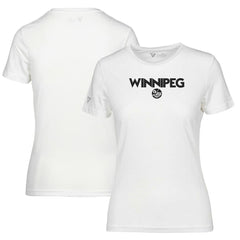 Winnipeg Jets Levelwear Women's Maddox City Capsule T-Shirt - White | NHL Lifestyle