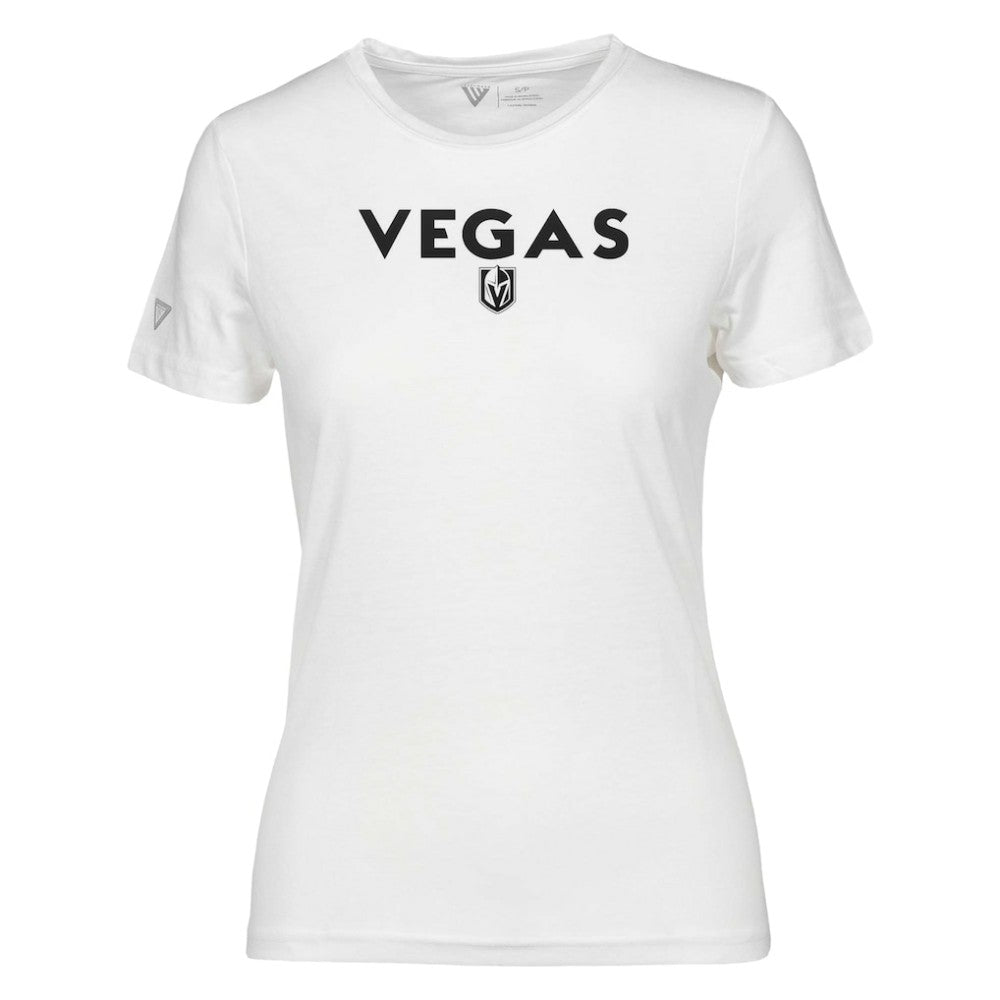 Vegas Golden Knights Levelwear Women's Maddox City Capsule T-Shirt - White | NHL near me