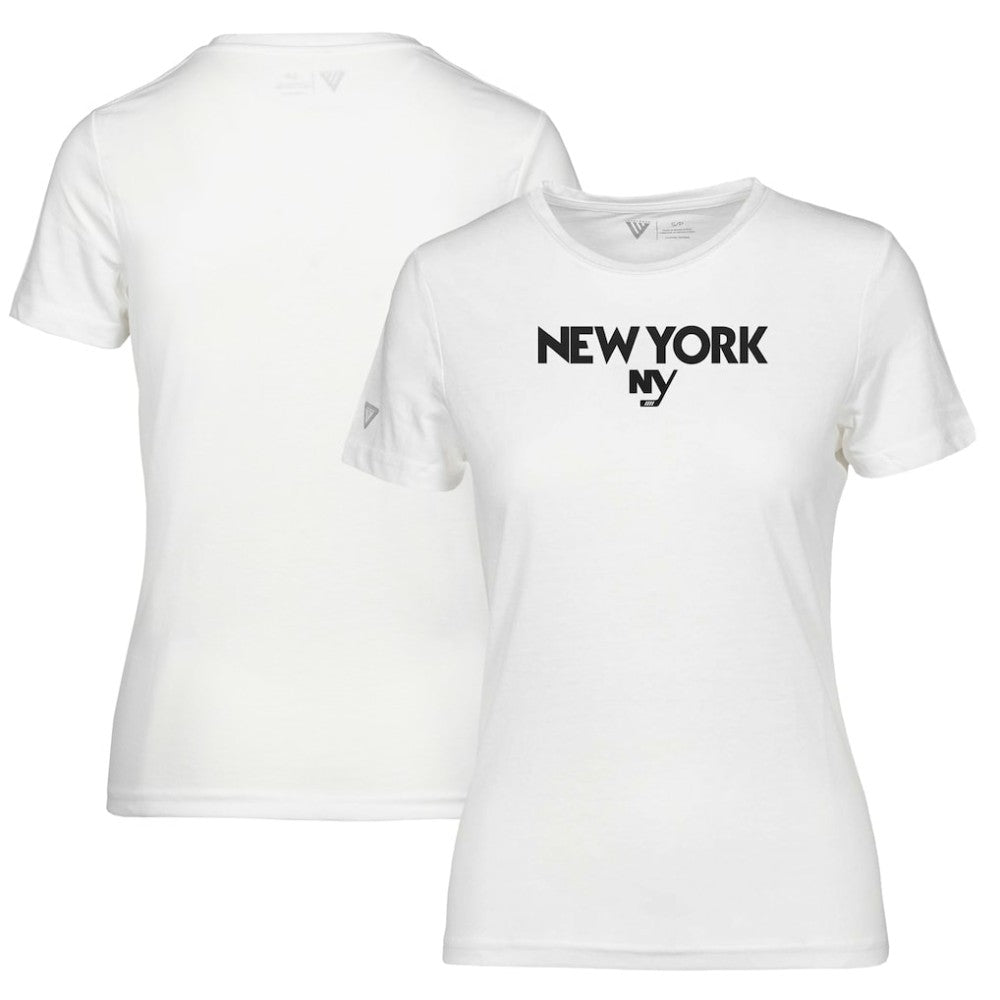 New York Islanders Levelwear Women's Maddox City Capsule T-Shirt - White | NHL near me