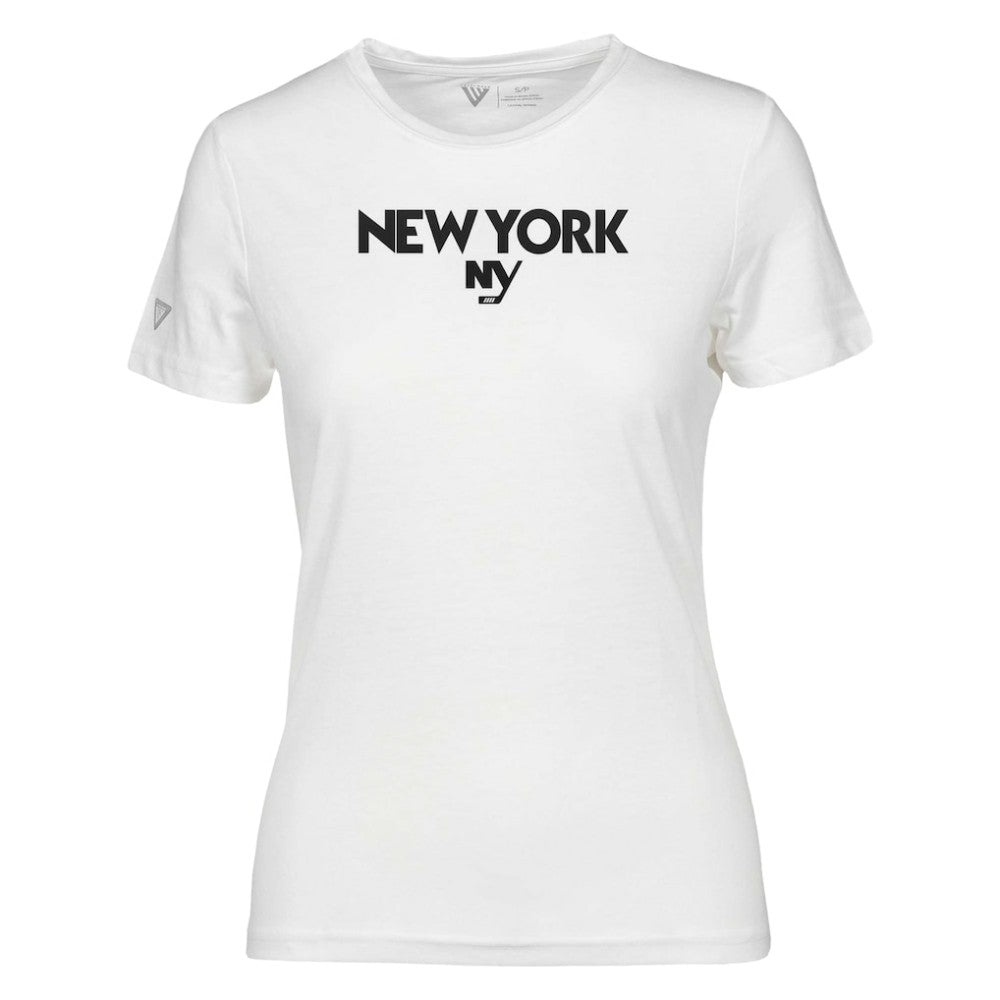 New York Islanders Levelwear Women's Maddox City Capsule T-Shirt - White | NHL near me