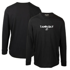 Tampa Bay Lightning Levelwear Oscar City Capsule Long Sleeve T-Shirt - Black | NHL online
