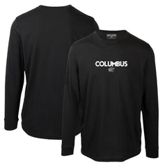 Columbus Blue Jackets Levelwear Oscar City Capsule Long Sleeve T-Shirt - Black | NHL online